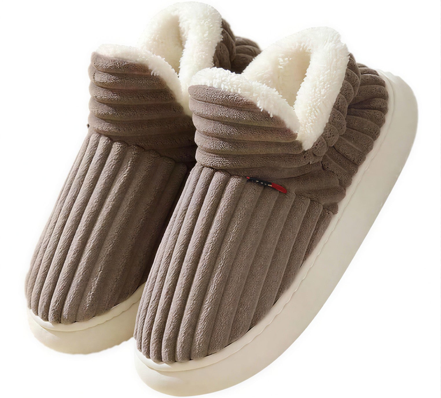 Winter Warm Plush Closed Slippers